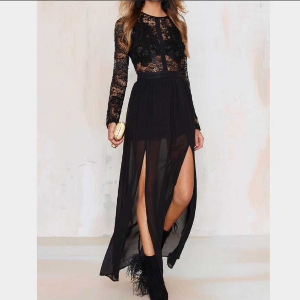 Nasty Gal Mystique Maxi Dress